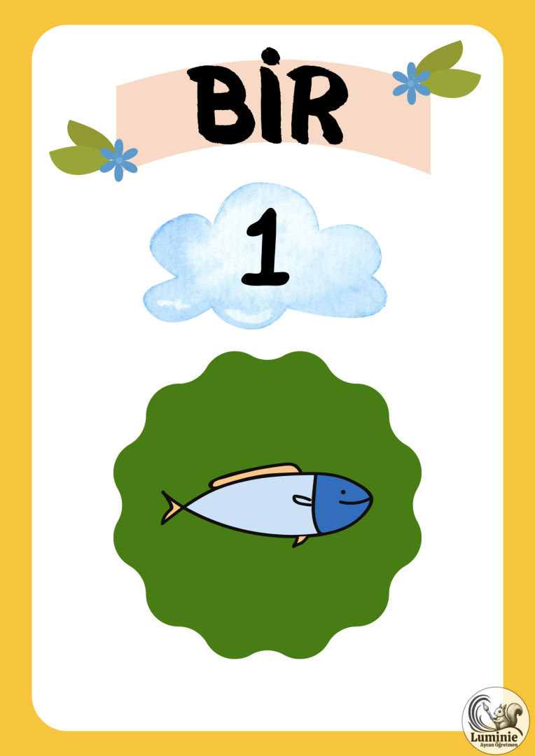 Sayı Kartları 3