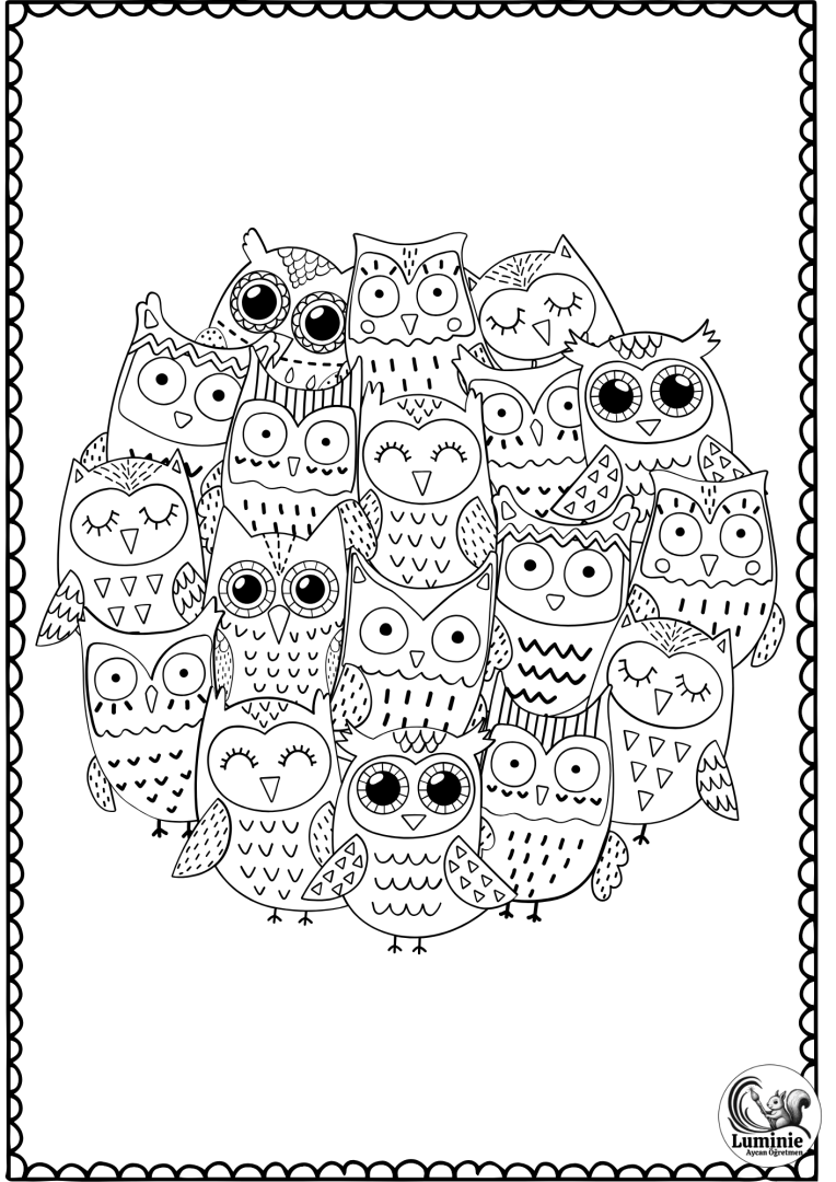 Mandala Boyama Sayfaları