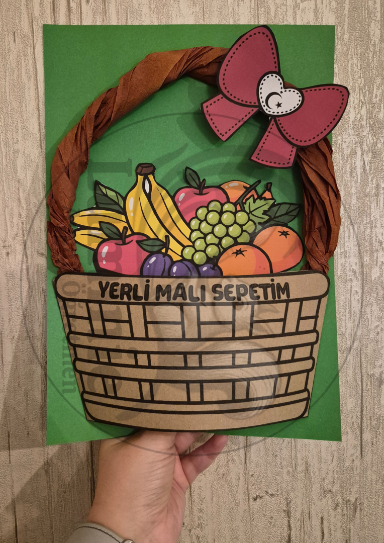 12 - 18 Aralık Yerli Malı Haftası  Sepetim Sanat Etkinliği