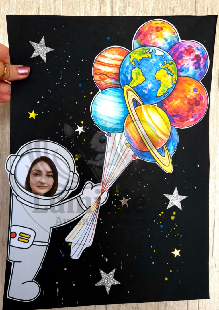 Astronot - Gezegenler Sanat Etkinliği