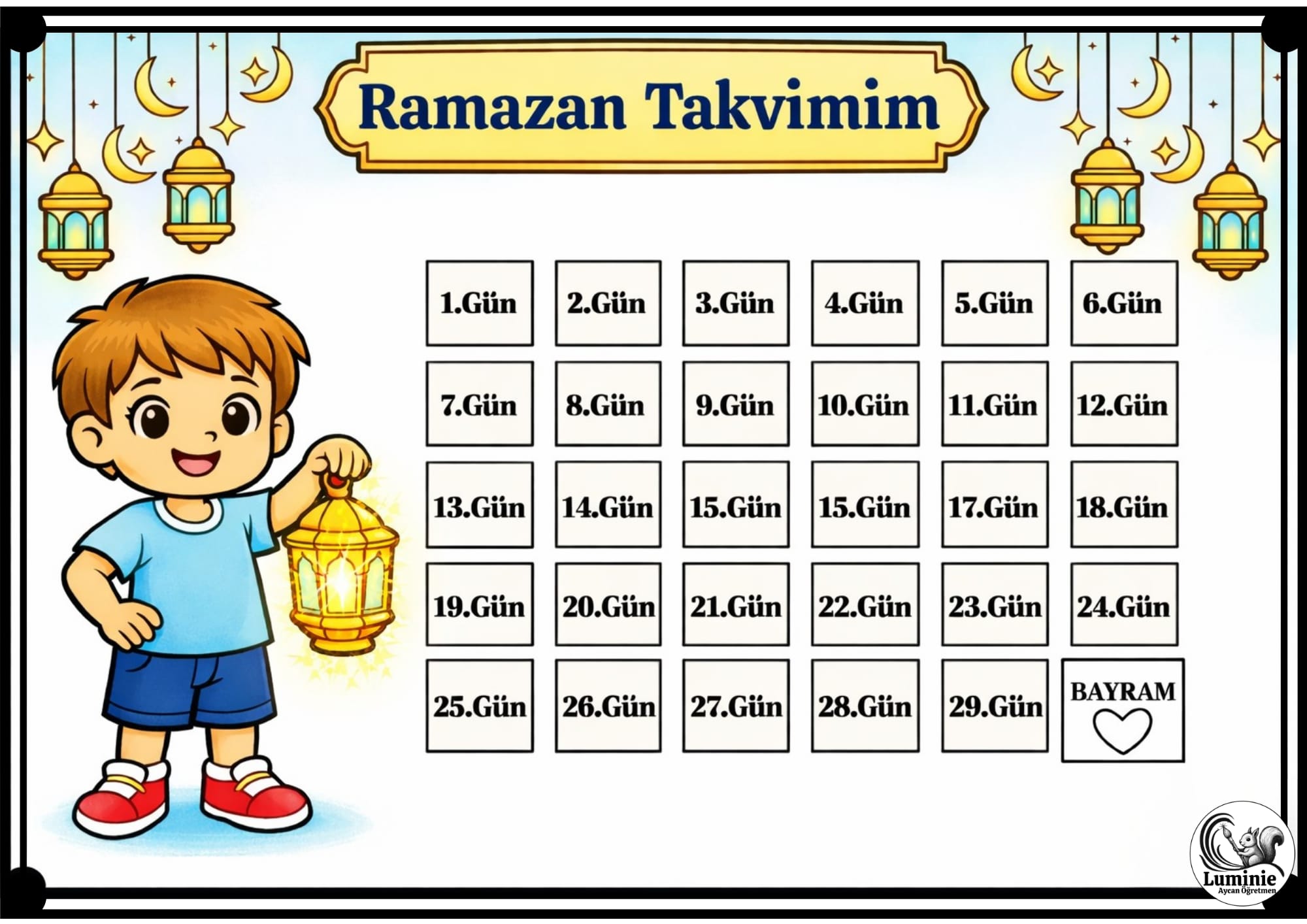 Ramazan Takvimim