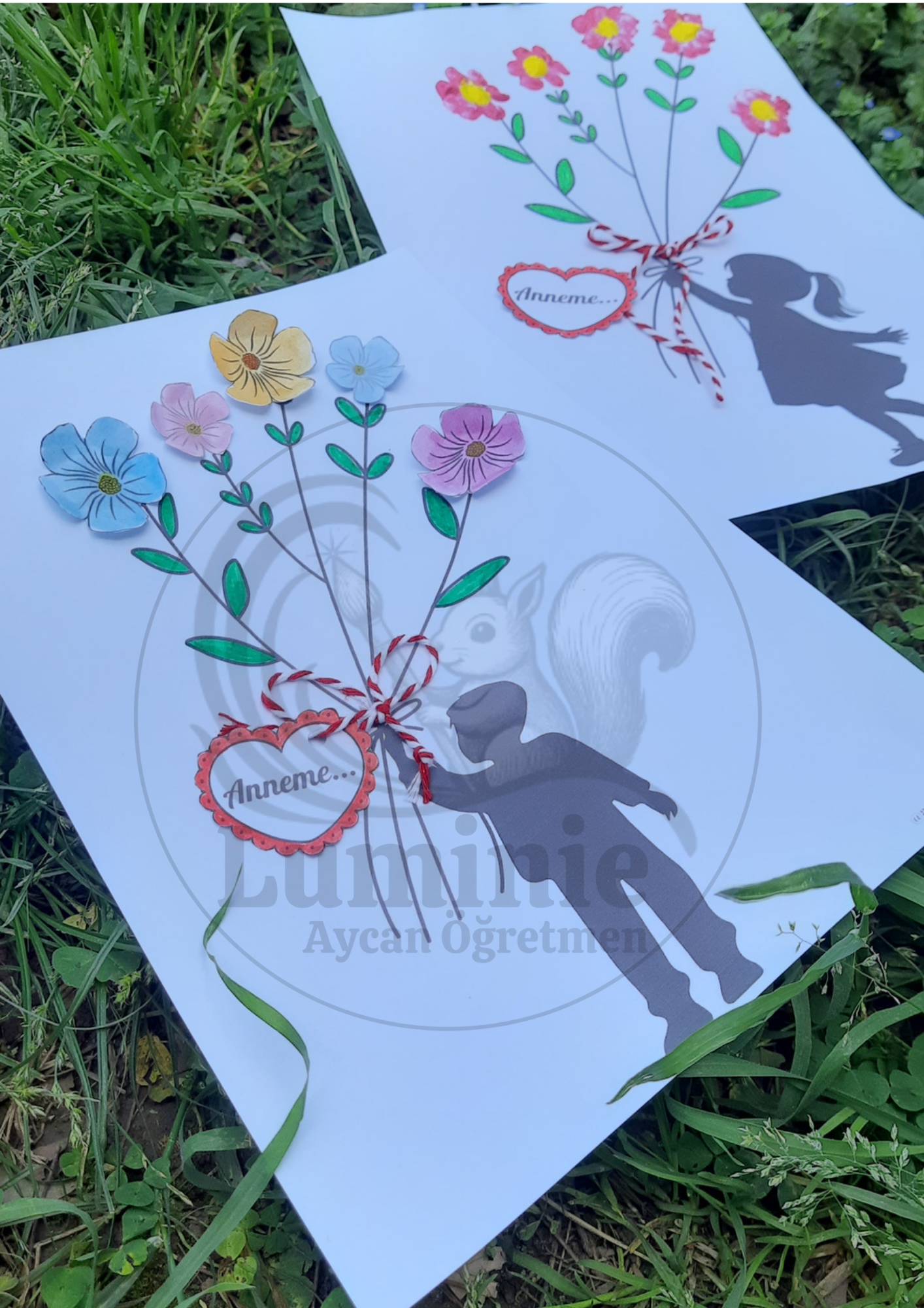Anneler Günü Çiçekli Sanat Etkinliği