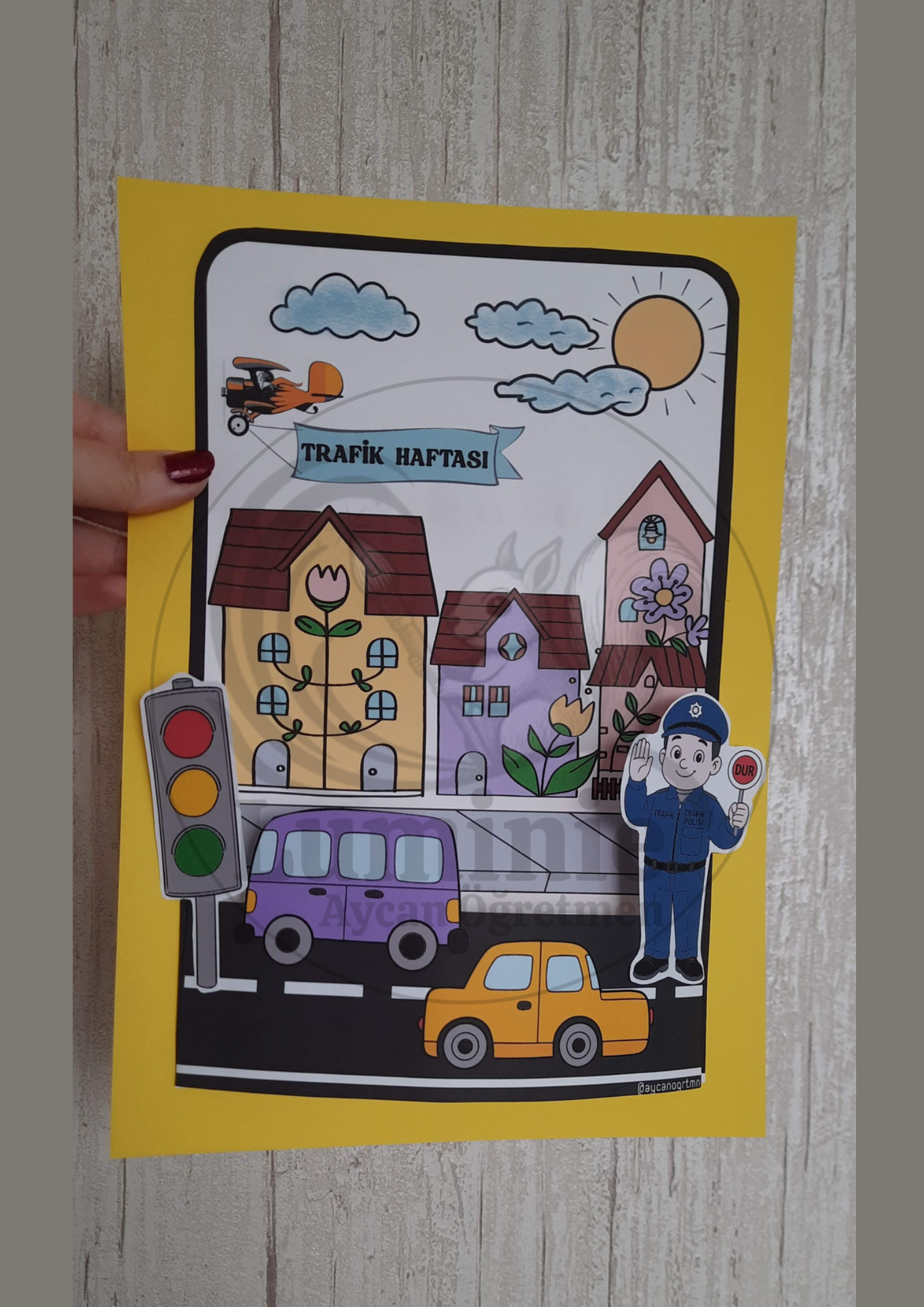 Trafik ve İlk Yardım Haftası Sanat Etkinliği 1