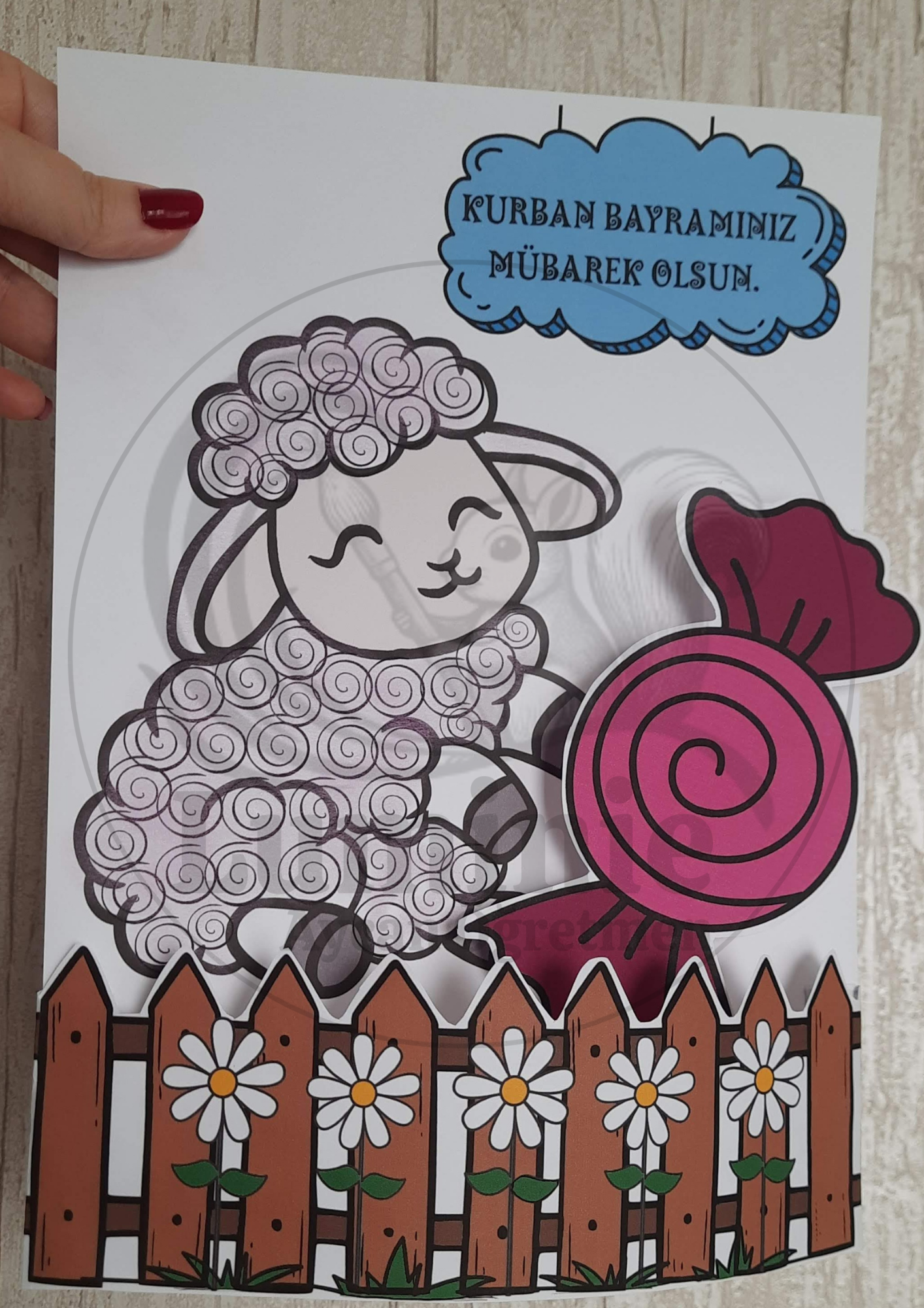 KURBAN BAYRAMINIZ MÜBAREK OLSUN Sanat Etkinliği